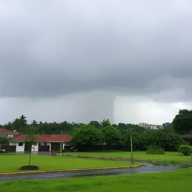 Barueri deve ter um dia com pancadas fortes e rápidas