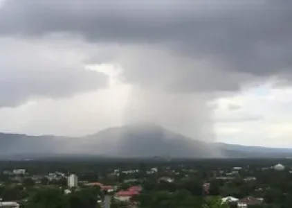 previsão de pancadas isoladas