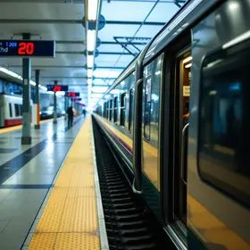 passageiro cai entre trem e plataforma